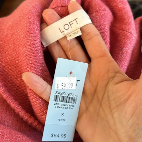 Loft small petite NWT sweater - Picture 4 of 4